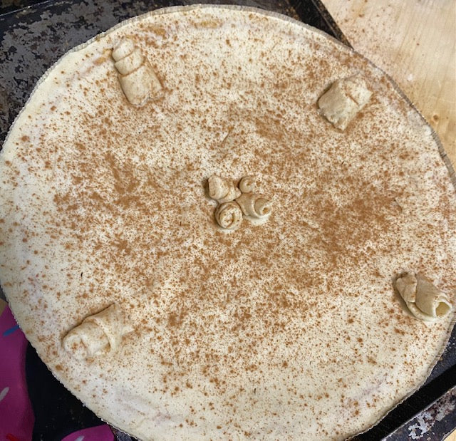 WHOLE HOMEMADE GRANNY SMITH APPLE PIE