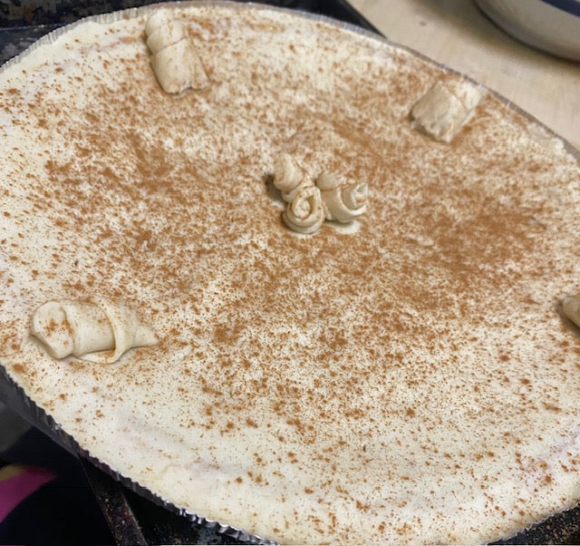 WHOLE HOMEMADE GRANNY SMITH APPLE PIE