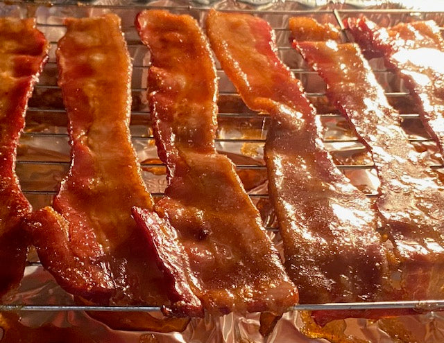 HOMEMADE THICK CUT CANDY BACON (Strips)